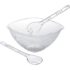 Conjunto Saladeira 3 Peças Delta Util Cristal