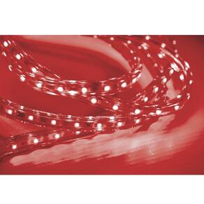 Fita LED 5W 60 LEDs/metro 20m 220V IP67 Taschibra - caixa com 20 m - Vermelho