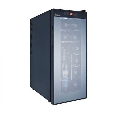 imagem-Adega de Vinhos 12 Garrafas PH12 Philco - Preto - 110V