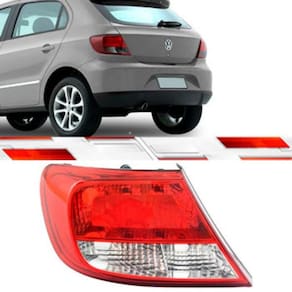 Lanterna Traseira Gol G5 2009 Até 2012 Le Cristal