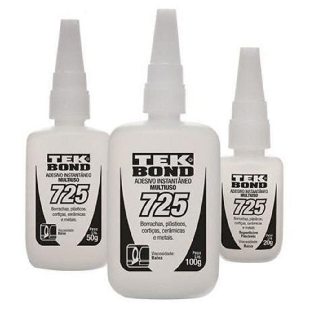 Cola instantânea Tekbond 725 - 20gr