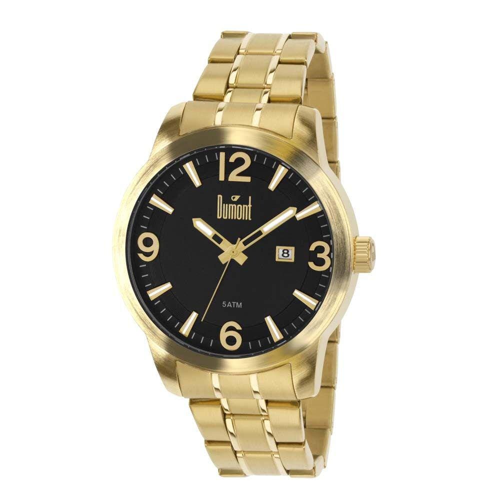 Relógio Masculino Dourado Dumont DU2315AO/4C