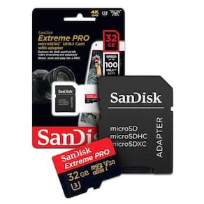 Cartão de Memoria 32gb Micro sd Cl10 100mb/s Extreme Pro SDSQXCG Sandisk
