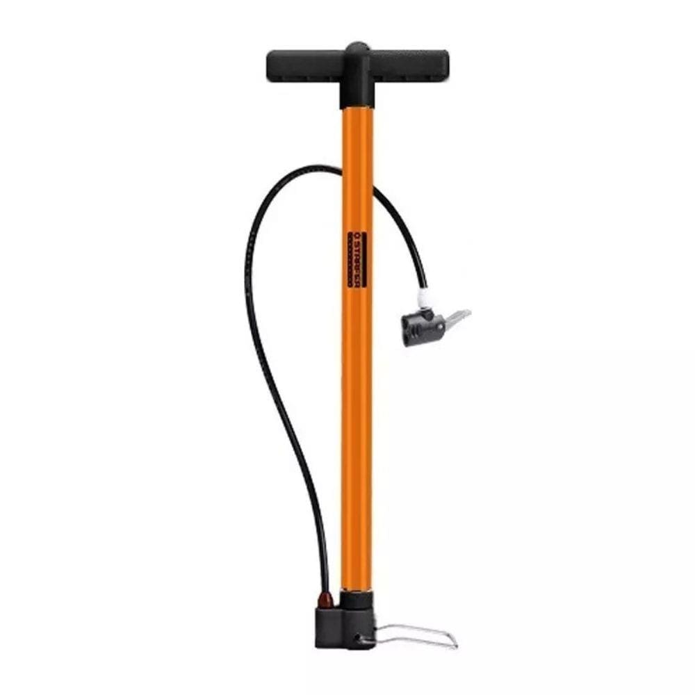 Bomba Para Bicicleta De Alta Pressão Laranja Starfer