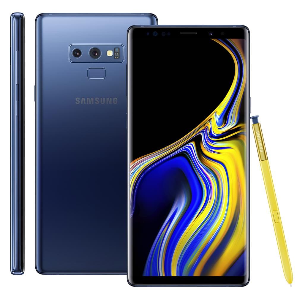 スマートフォン本体 galaxy note 9 ocean blue 128gb Smartphone Samsung Galaxy Note 9 Azul 128GB, | Ponto