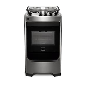 Fogão de Piso 4 Bocas à Gás Consul CFO4NAR com Acendimento Automático Inox Bivolt
