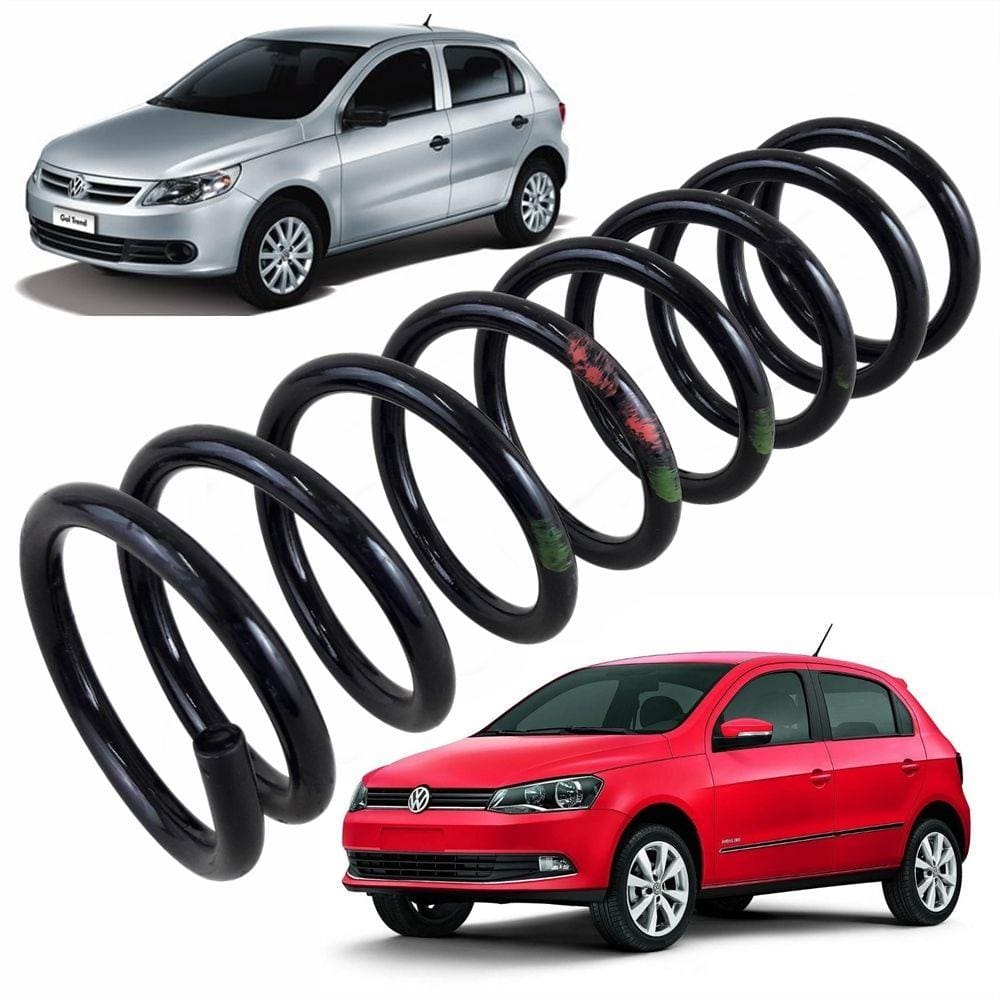Mola Traseira Aliperti com GNV Volkswagen Gol G5 G6 2008 até 2018 Veículos com 4 Portas