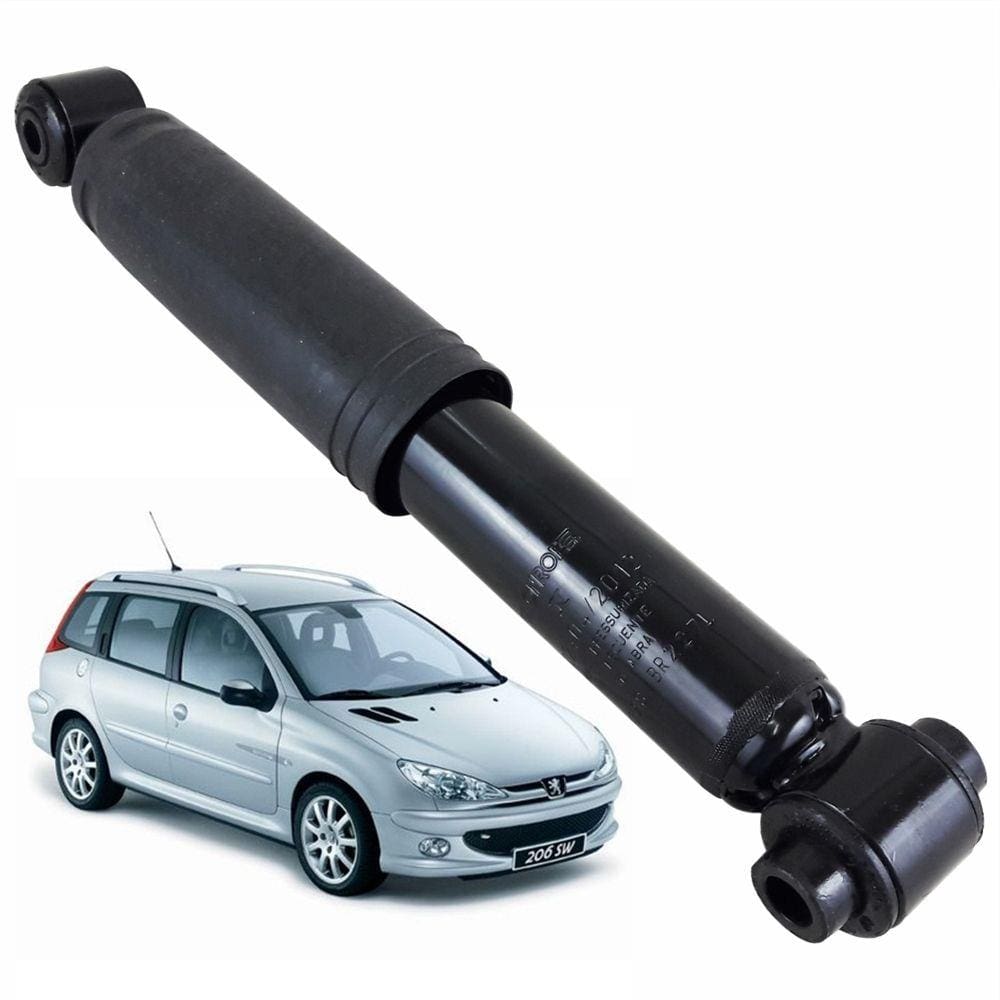 Amortecedor Traseiro Monroe Pressurizado Peugeot 206 SW 2005 até 2009 Peugeot 206 Escapade 2007 até 2008