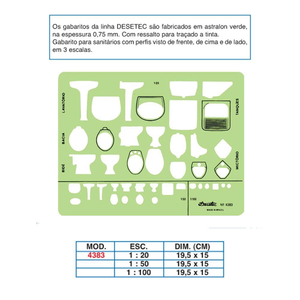 Gabarito Trident Desetec Sanitarios 4383