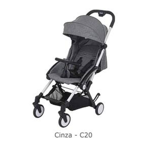 Carrinho de Bebê Up Gray (Cinza) - Burigotto