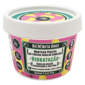 Máscara de Hidratação Lola Cosmetics Be(m)dita Ghee Banana e Aloe Vera