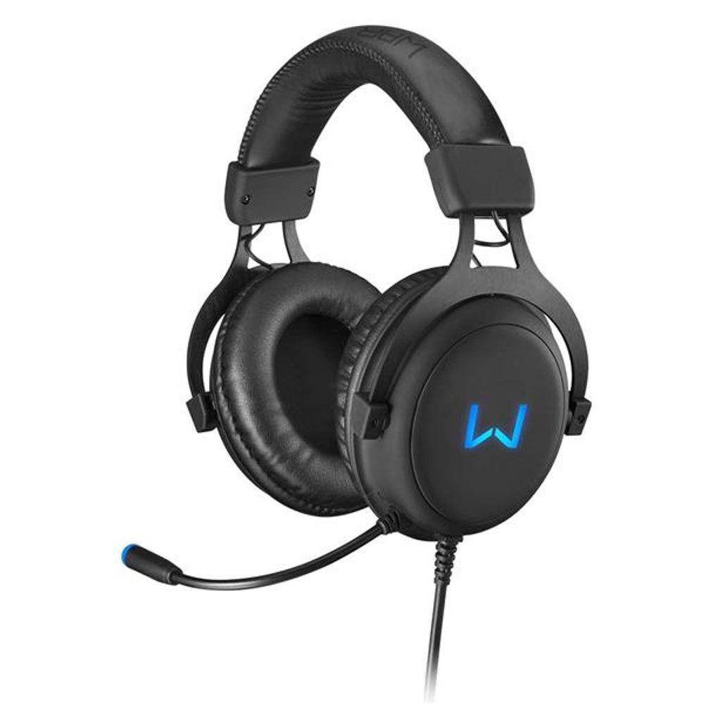 Headset Gamer Warrior Straton USB 2.0 Stereo LED Azul - PH244