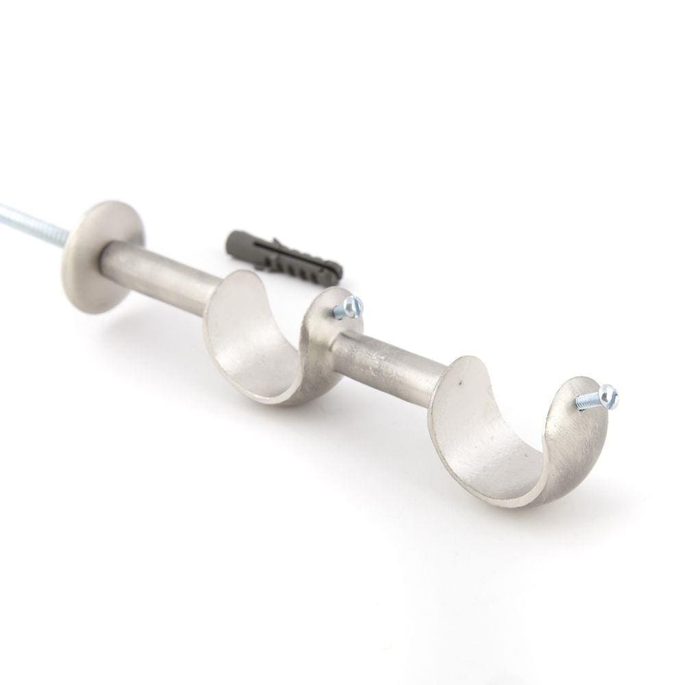 Suporte Duplo Para Varao De Cortina 28x28mm - SL167 - 21 SL167-21 Wiler-K