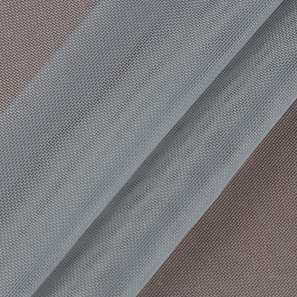 Tecido Para Cortina Voil Liso Prata- Largura 3,00m VLI-32 Wiler-K
