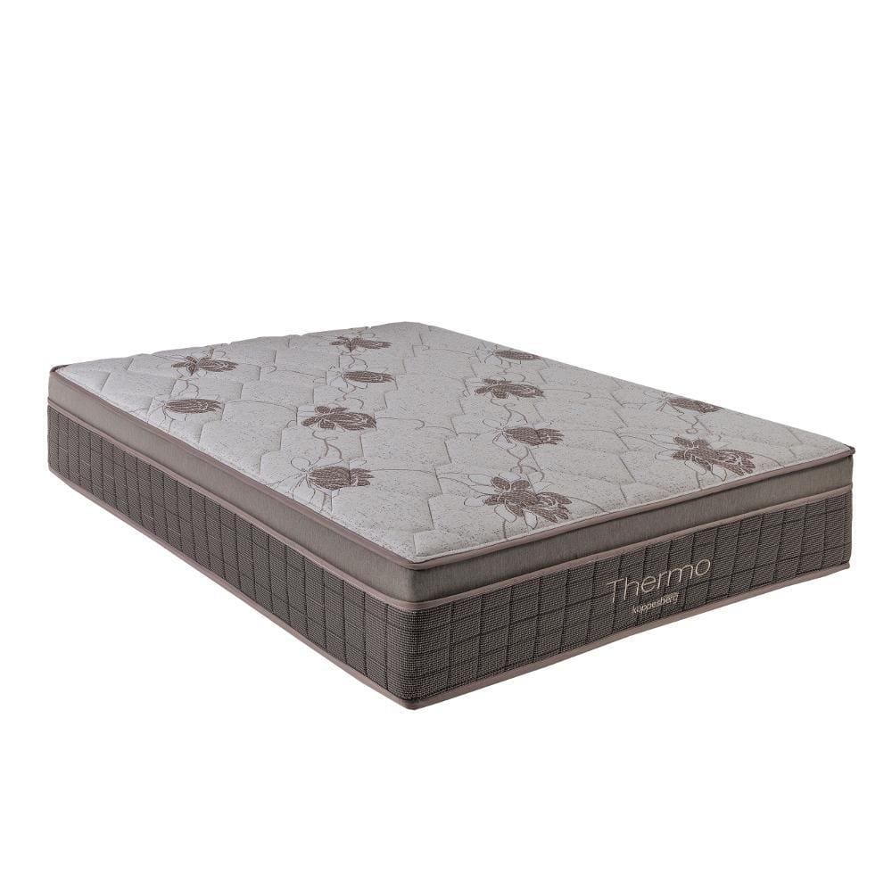 Colchão Queen Kappesberg Thermo 158x198x34 cm Molas Pocket 110 Volts