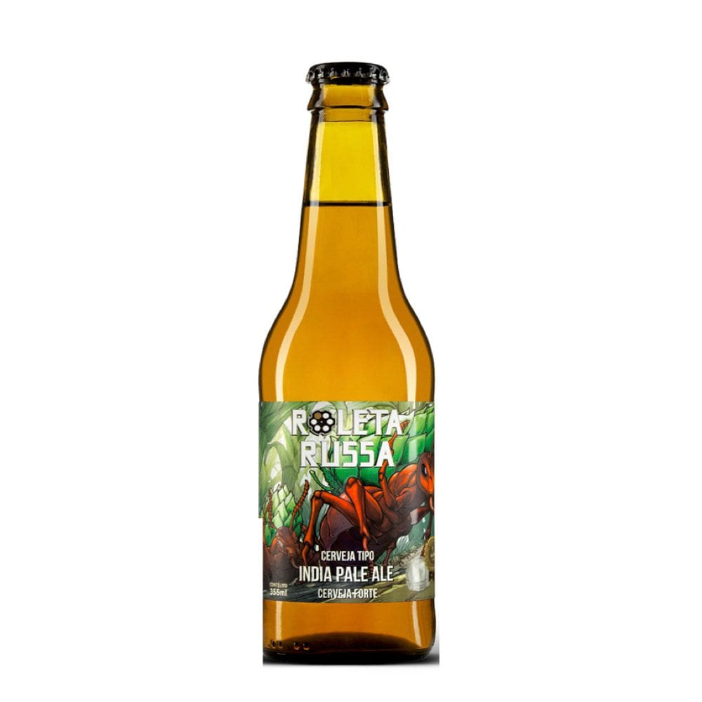 Cerveja artesanal Roleta Russa IPA 355ml