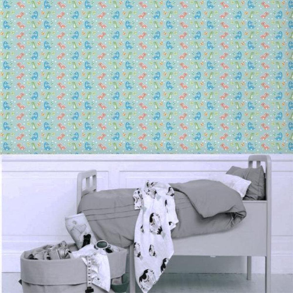 Papel de Parede Infantil Dinossauro Baby 2 2,70x0,57m