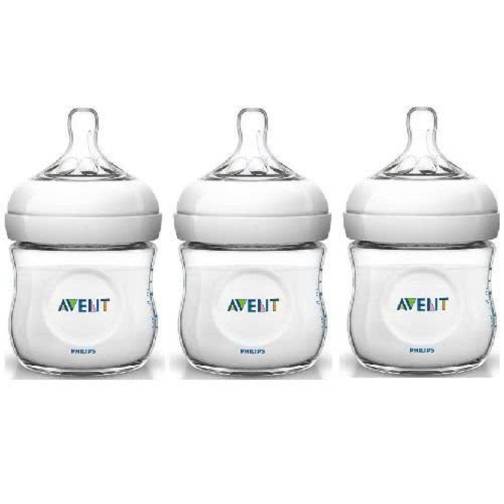Kit com 3 Mamadeiras Petala 125ML Philips AVENT SCF690/17
