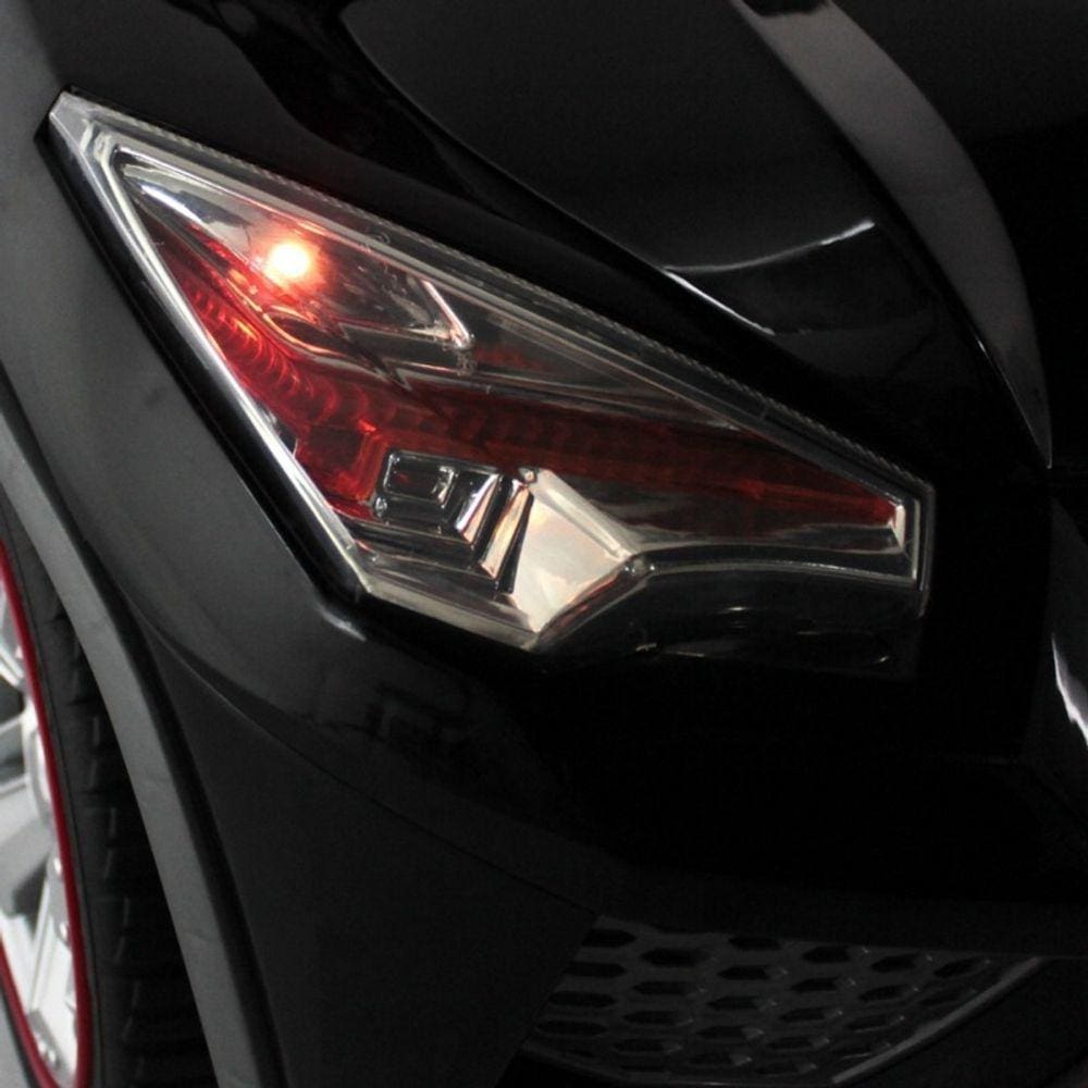 Carro Controle Remoto Elétrico 6v Suv Raven Preto Belfix