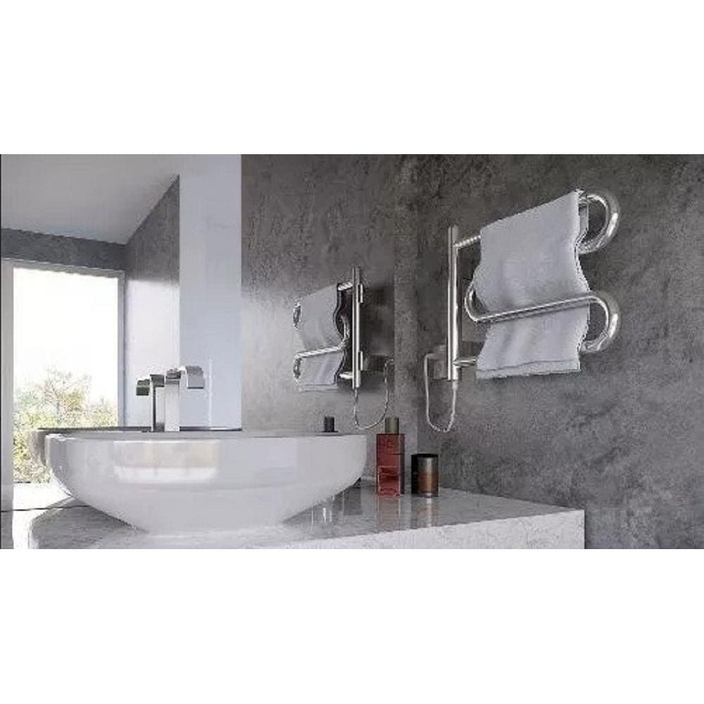 Aquecedor Toalhas Térmico Seccare Inox Articulado Compacto