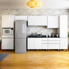 Armário de Cozinha Completa Top Class 7 Peças com 12 Portas