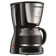 Cafeteira Elétrica Mondial Dolce Arome Inox C-32I 32 Xícaras - Preta