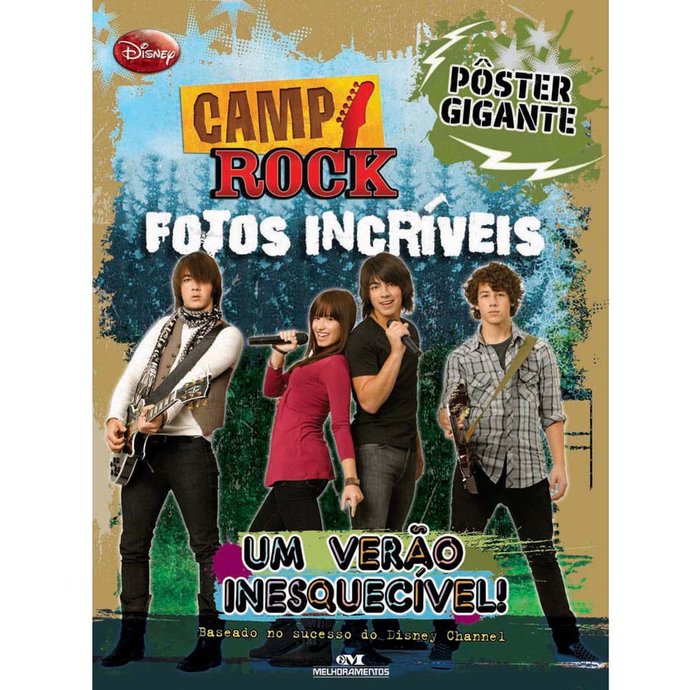 Livro - Camp Rock - Fotos Incríveis: um Verão Inesquecível