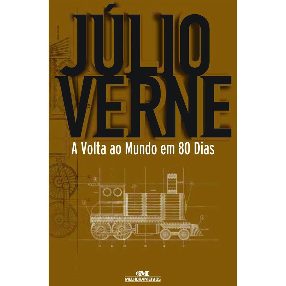 Livro - A Volta ao Mundo em 80 Dias - Júlio Verne