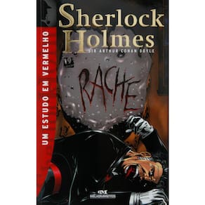 Livro - Sherlock Holmes - Um Estudo em Vermelho - Arthur Conan Doyle