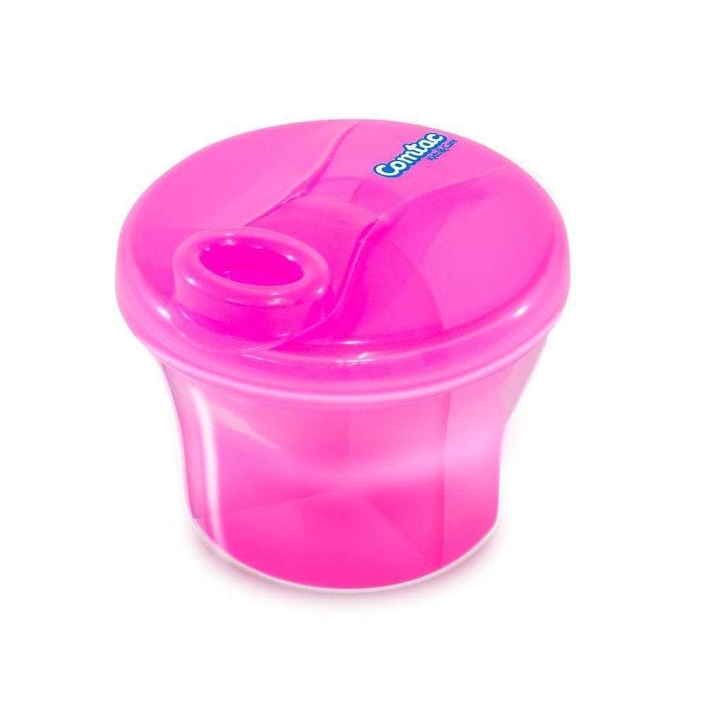 Dosador de Leite em Po e Porta Biscoitos Rosa - Comtac Kids - 4007
