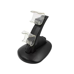 Carregador Suporte Para 2 Controles PS4 com Cabo USB