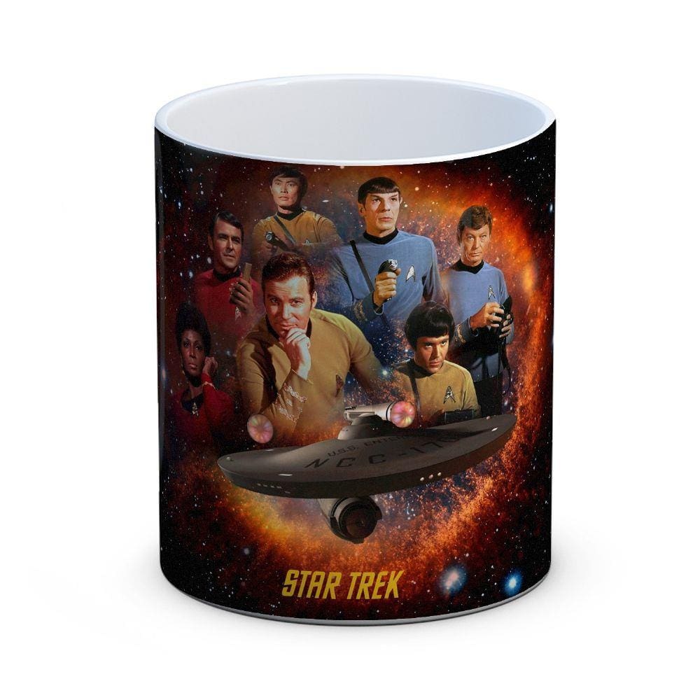 Caneca Personalizada Em Porcelana Star Trek