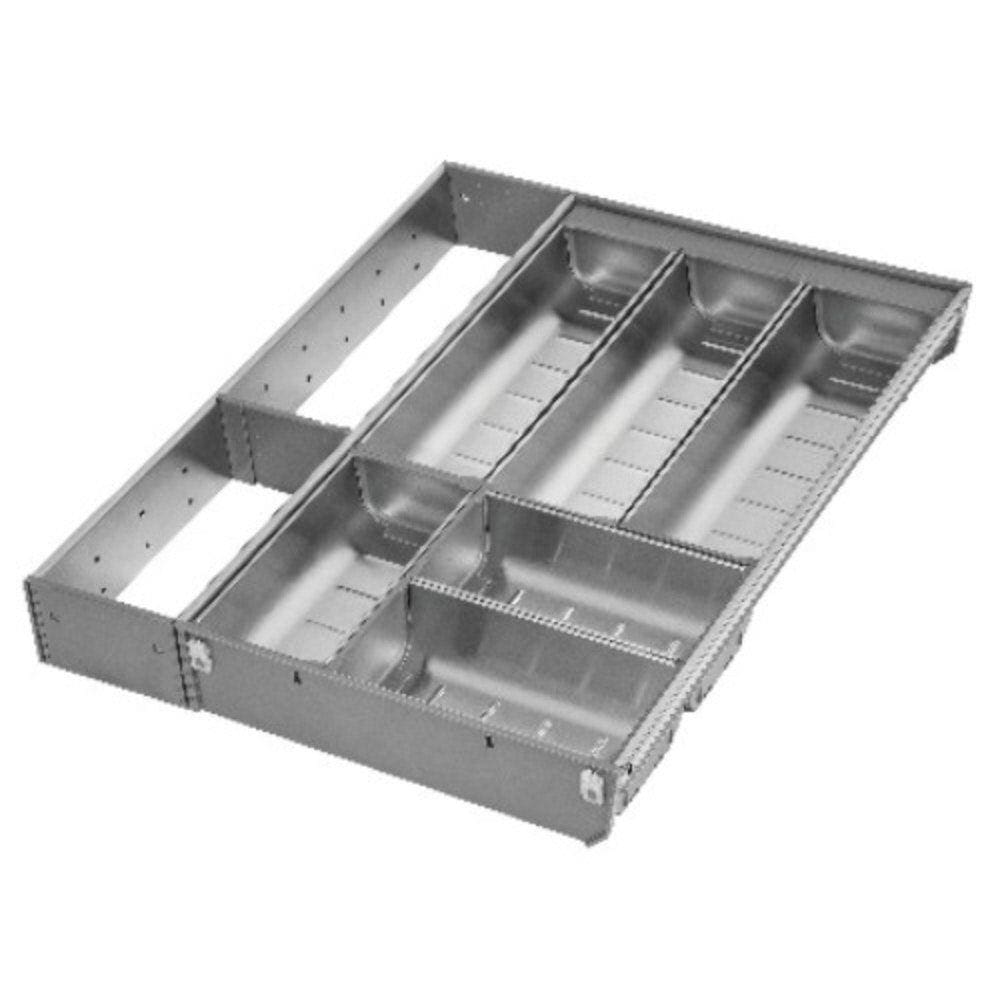 Divisor de Gaveta para Talheres Inox 376x422mm