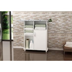 Mesa de Passar Roupas / Organizador Florence Branco Notável