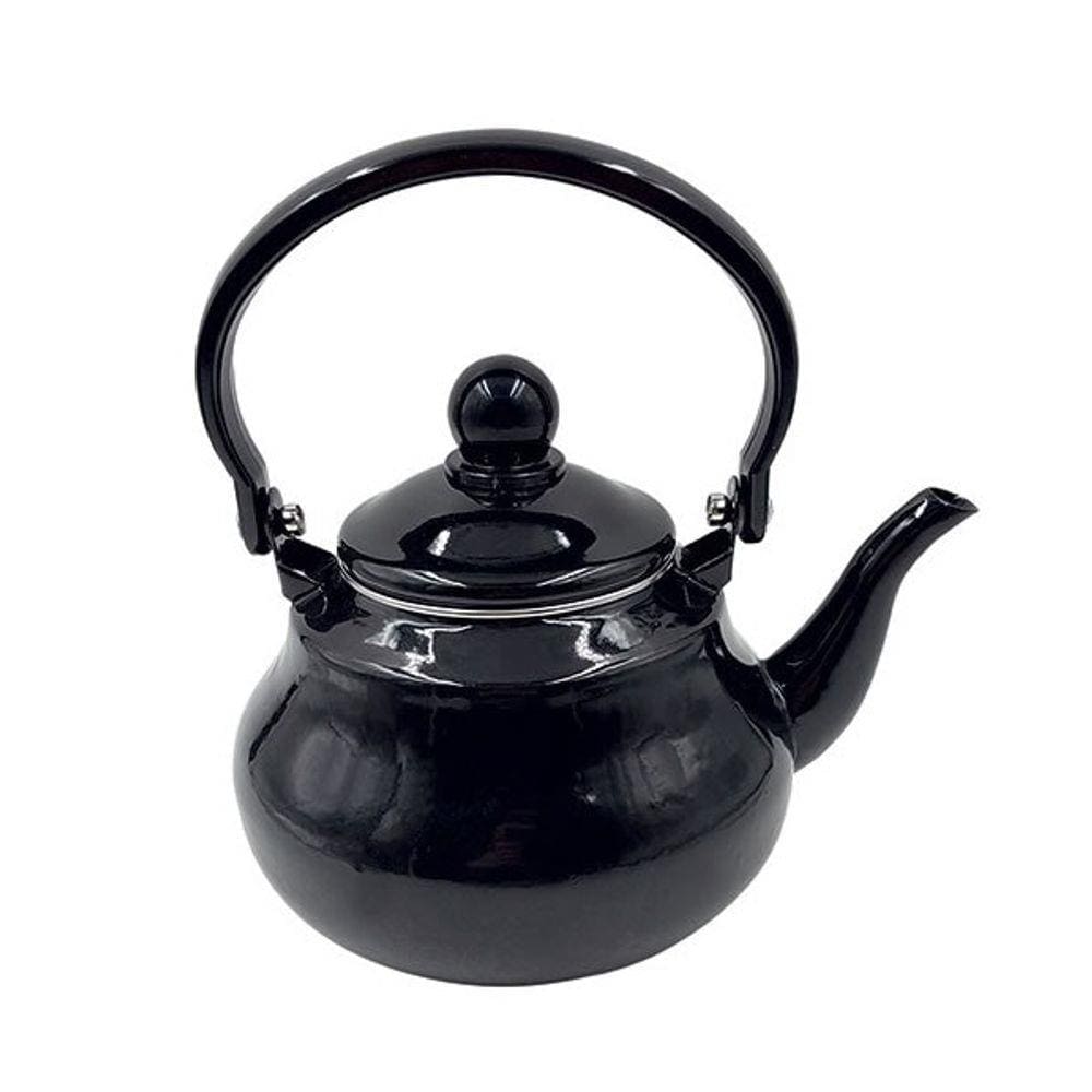 Bule de Agata Esmaltado Preto 1.5 Litros