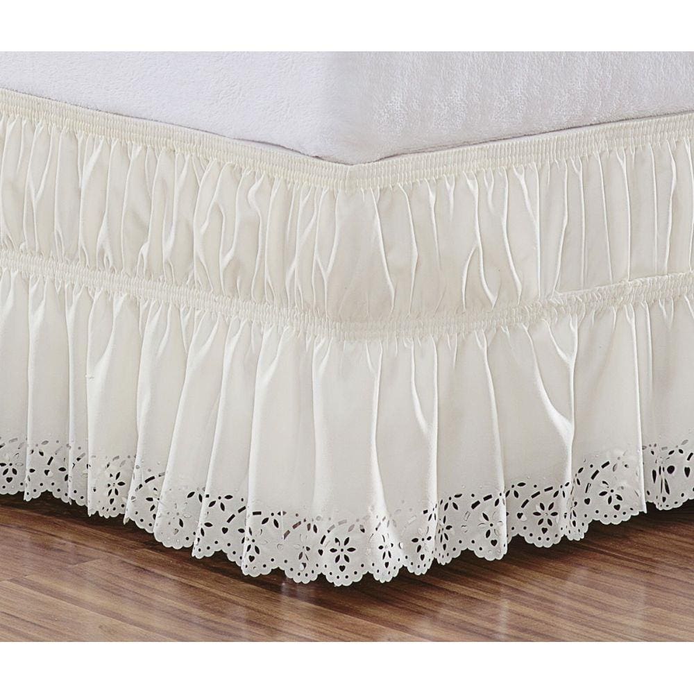 Saia para cama box casal padrão Perolla