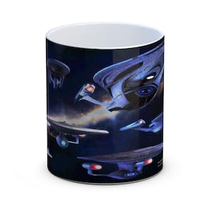 Caneca Personalizada Em Porcelana Estampa Star Trek
