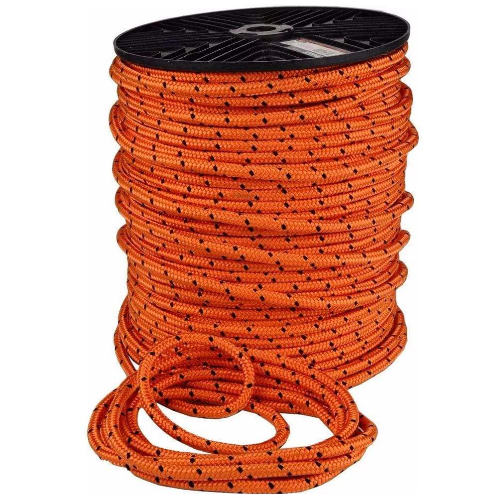 Carretel De Corda Poliprop. Starfer 8mm 220 Metros Laranja