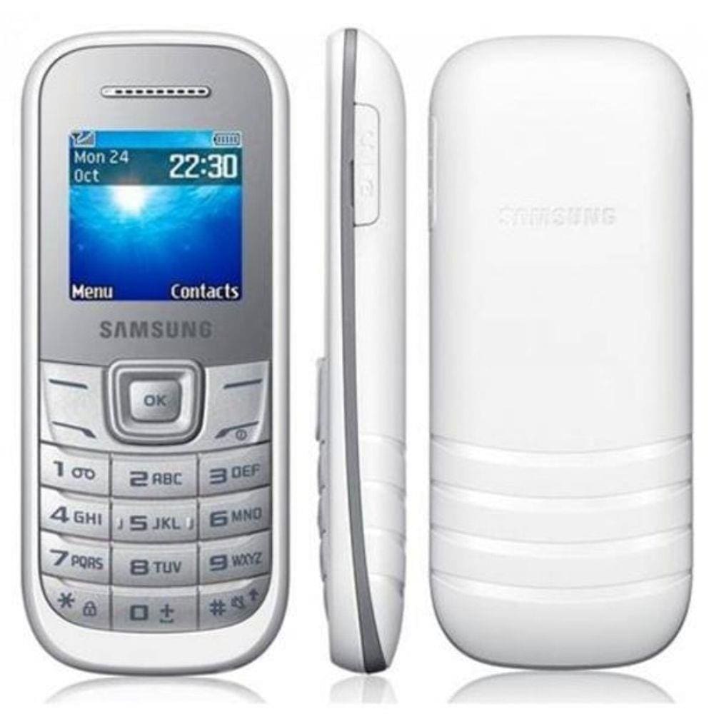Samsung e1205 branco 1chip rádio fm branco