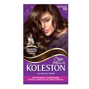 Kit Tintura Koleston Castanho Claro 50