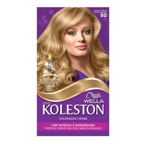 Kit Tintura Koleston Louro Claro 80
