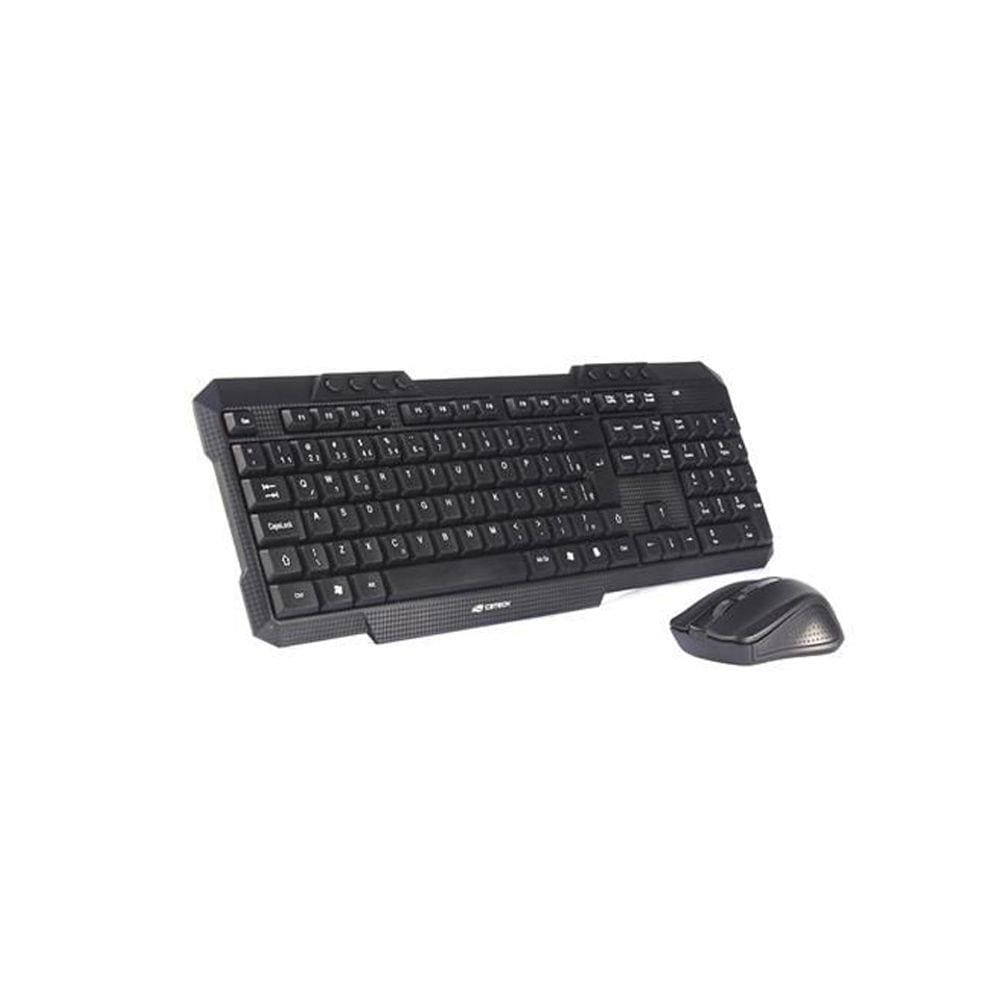 Kit teclado e mouse c3tech wireless usb - k-w10bk