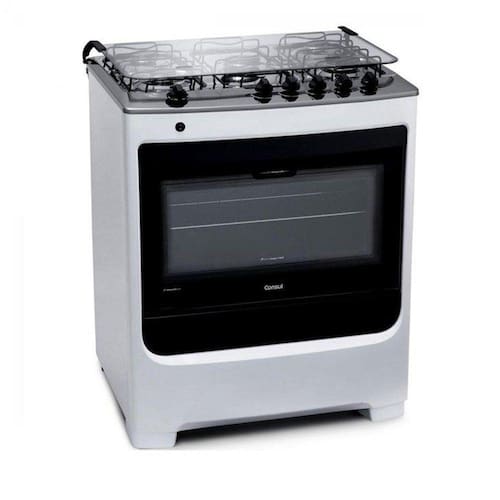 imagem-Fogão 5 Bocas Consul CFS5NAB, Branco, Acendimento Automático