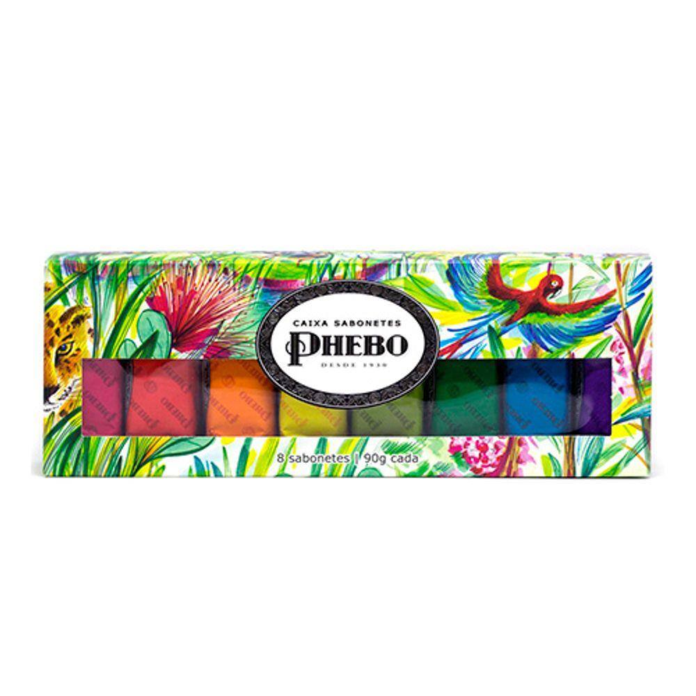 Kit Phebo Sabonete Amazonia 90g