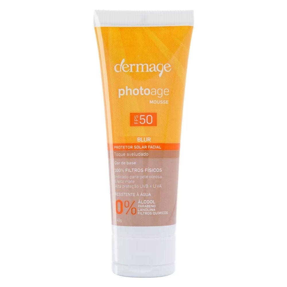 Photoage Mousse Blur Cor de Base Claro Dermage FPS 50 45g