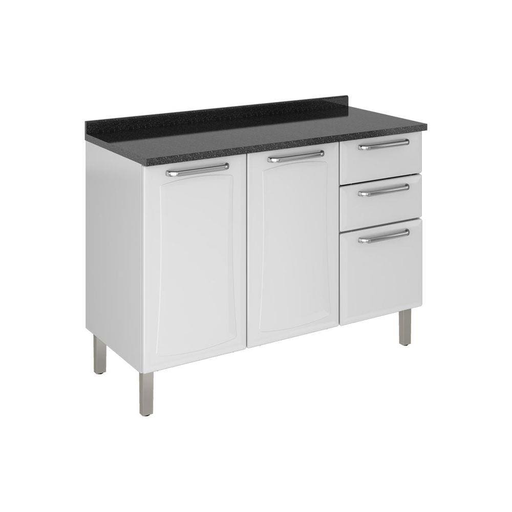 Gabinete de Cozinha Itatiaia Tarsila IG3G2-120 3 Portas