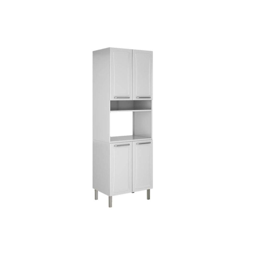 Paneleiro de Cozinha Itatiaia Tarsila IPLDPFNO-70 Aço Torre Quente 4 Portas
