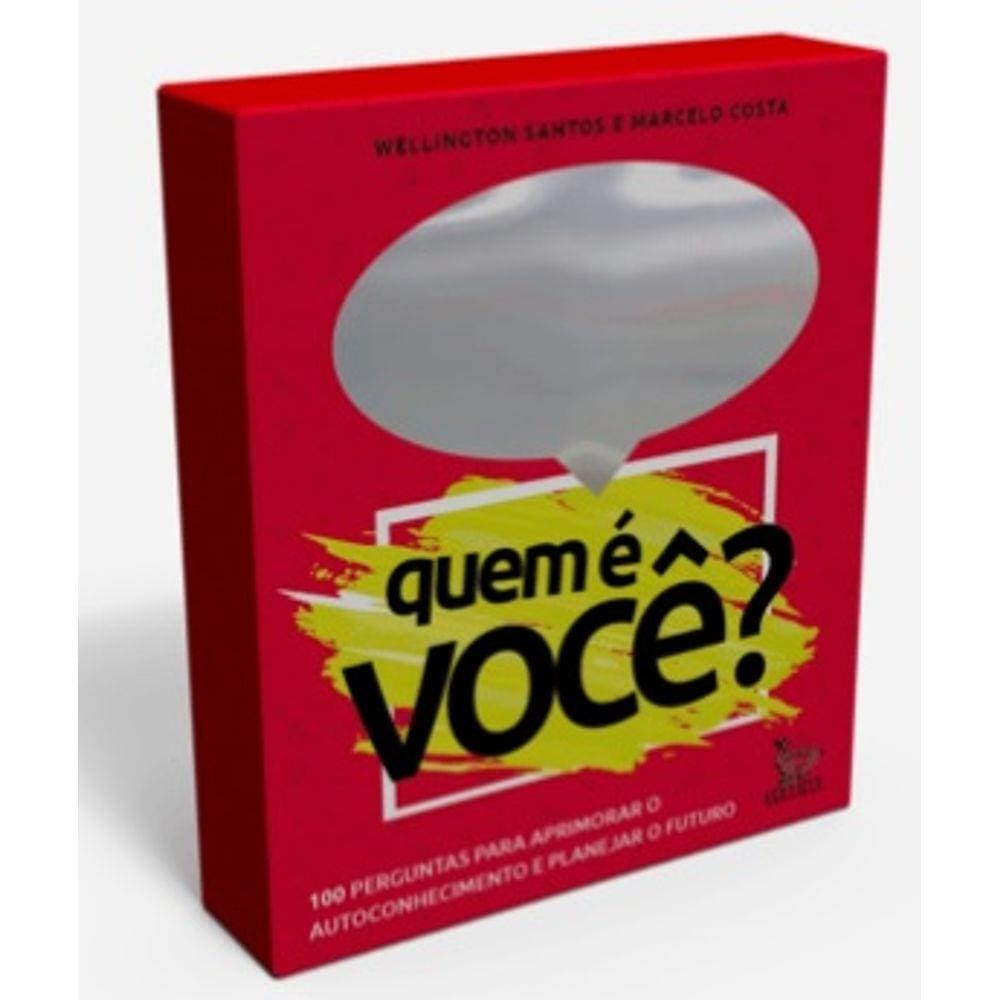 Livro - Quem é Você? - Santos - Baralho 1ª edição