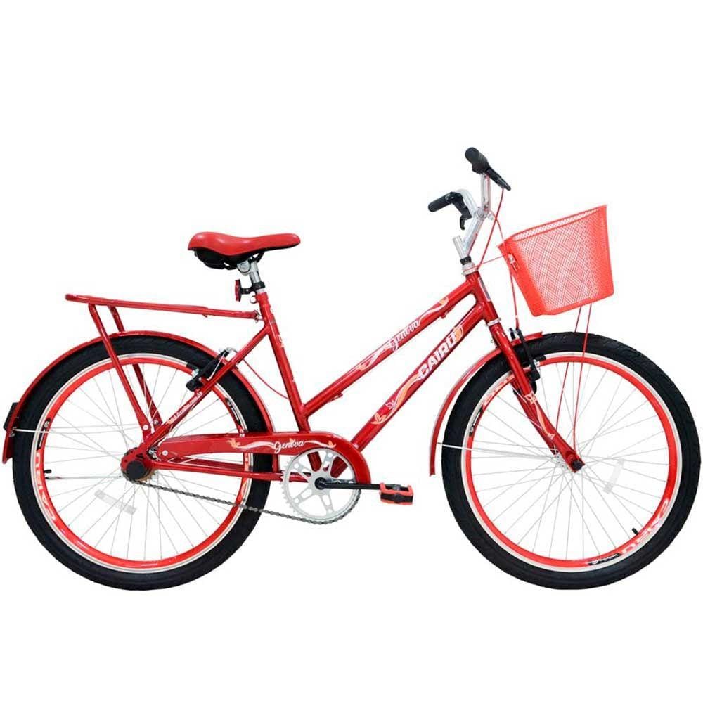 Bicicleta Feminina Cairu Aro 26 com Cesta Personal Genova