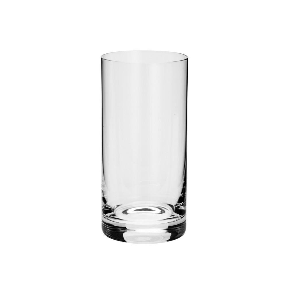Jogo de 6 Pc Copos Altos De Cristal Ecológico Long Drink Set-Bar Favorit 380Ml